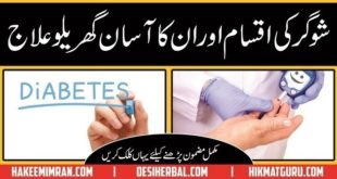 Sugar ( Diabetes ) Ki Causes,Types, symptoms Aur Gharelo Elaj