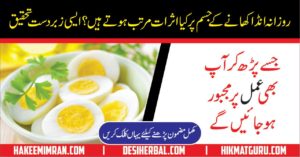 Benefits of Egg in Urdu Anday Khany ka fiaday By Hakeem Imran Kamboh
